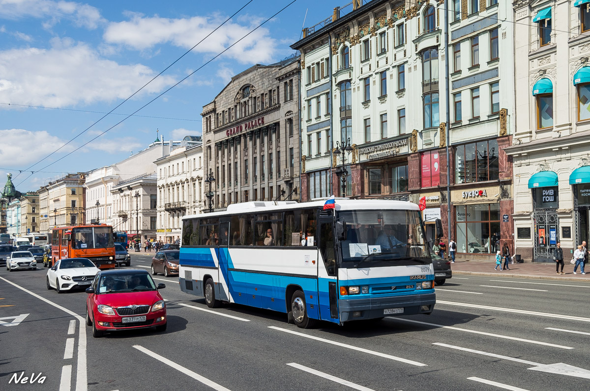 Санкт-Петербург, Ikarus 253.52 № 8079; Санкт-Петербург — II Международный транспортный фестиваль "SPbTransportFest-2021"