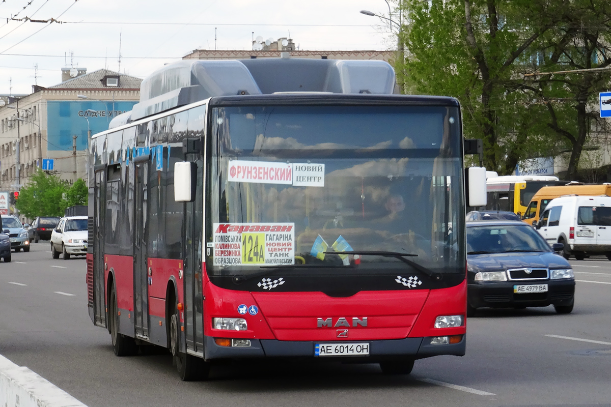 Днепропетровская область, MAN A21 Lion's City NL273 LPG № AE 6014 OH
