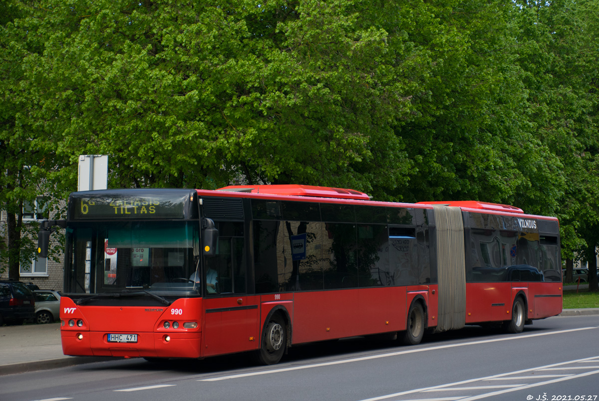 Литва, Neoplan N4421/3 Centroliner № 990