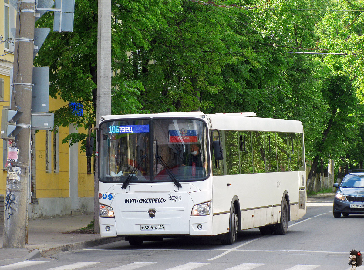 Нижегородская область, ЛиАЗ-5293.65 № 025