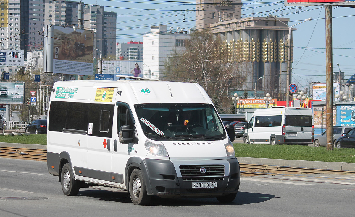 Челябинская область, Нижегородец-FST613 (FIAT Ducato) № Х 311 РВ 174