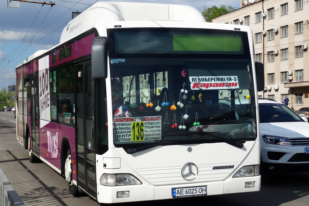 Днепропетровская область, Mercedes-Benz O530 Citaro CNG № AE 6025 OH