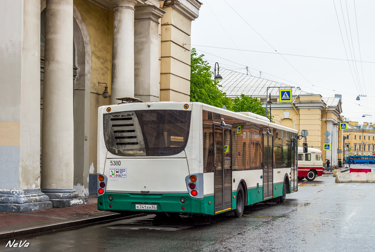 Санкт-Петербург, Volgabus-5270.00 № 5380; Санкт-Петербург — II Международный транспортный фестиваль "SPbTransportFest-2021"