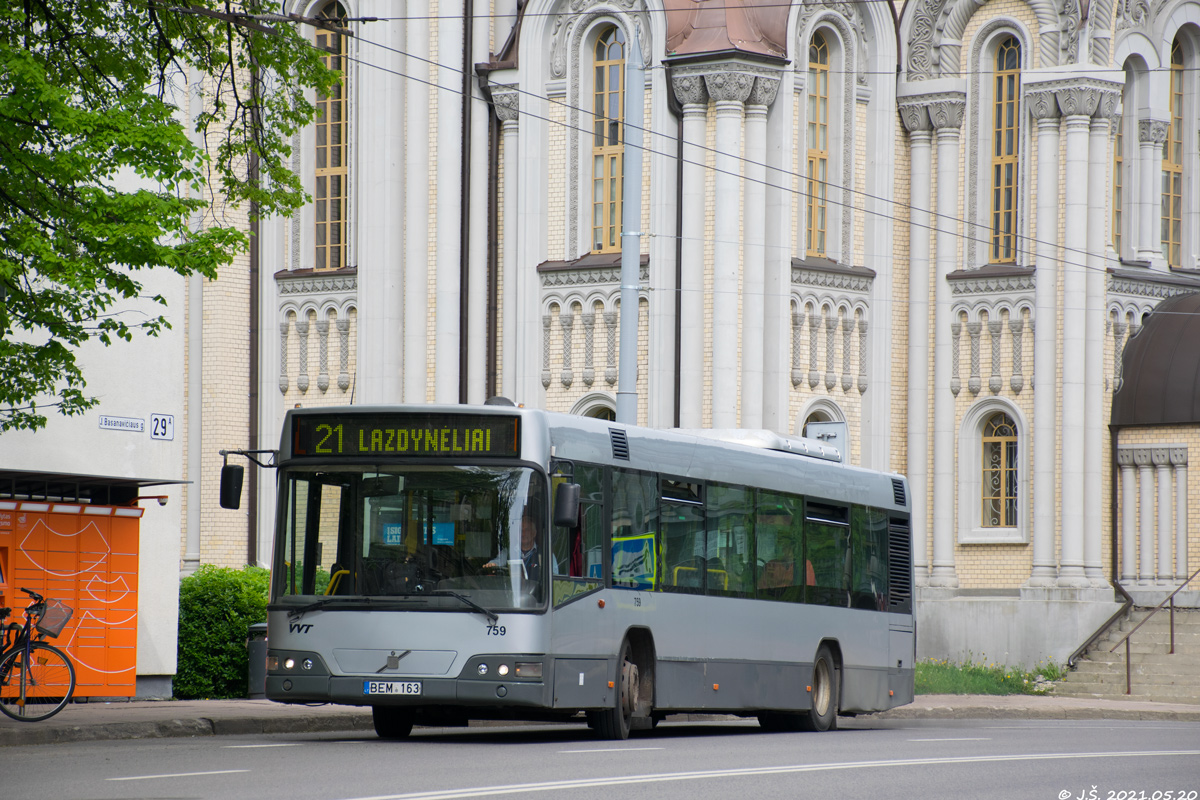 Литва, Volvo 7700 № 759