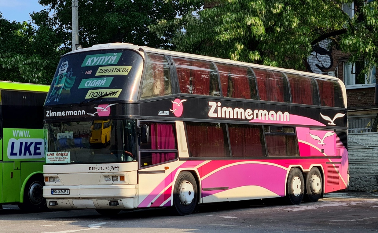 Тернопольская область, Neoplan N122/3 Skyliner № BO 6634 BI