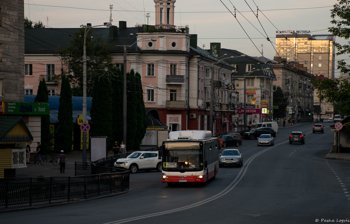 Ровненская область, MAN A21 Lion's City NL243 CNG № BK 2415 CO