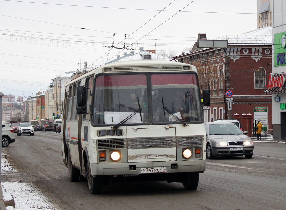 Кировская область, ПАЗ-4234 № В 747 РС 62