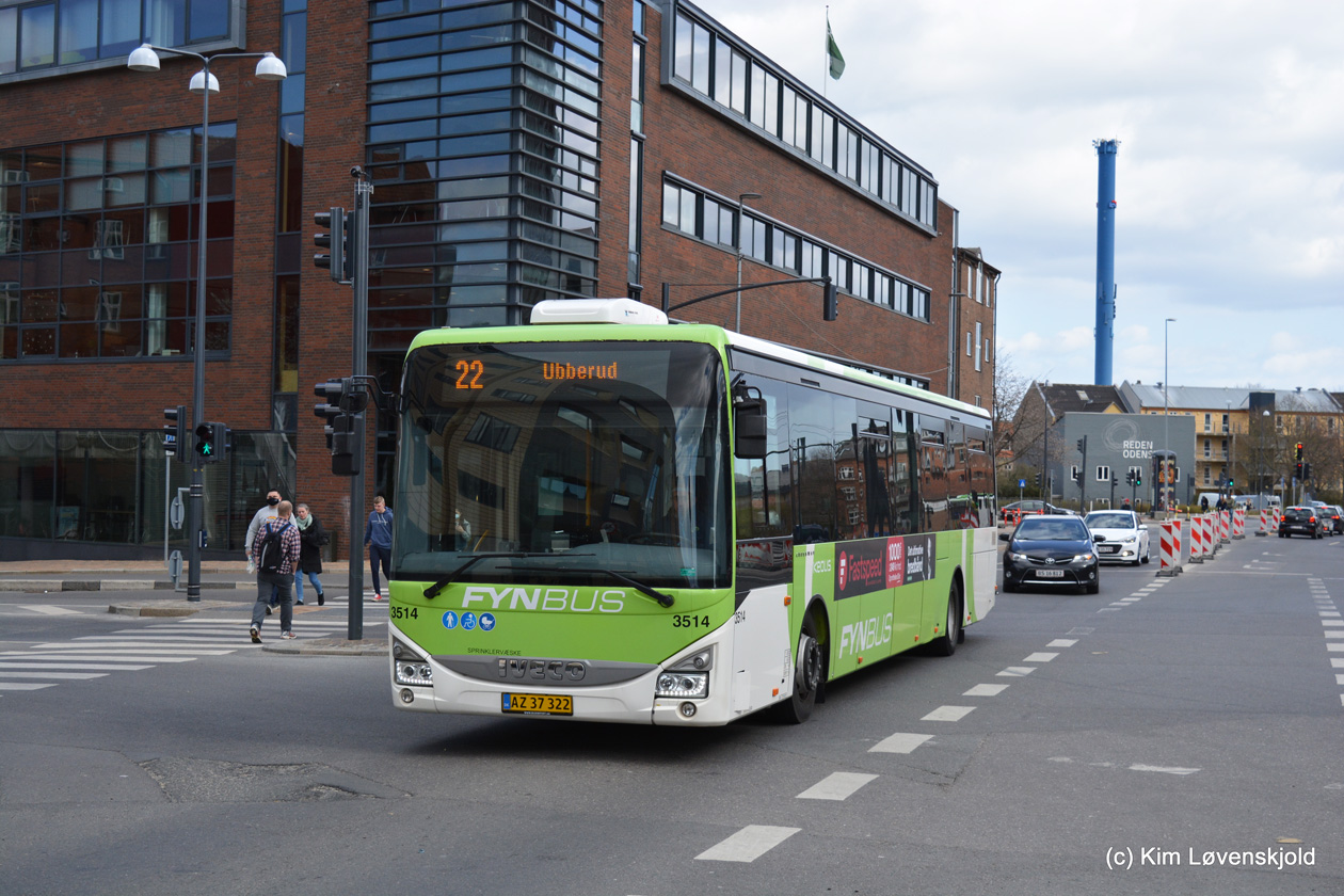 Дания, IVECO Crossway LE CITY 13M № 3514