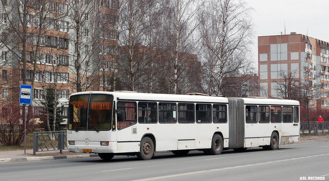 Псковская область, Mercedes-Benz O345G № 643