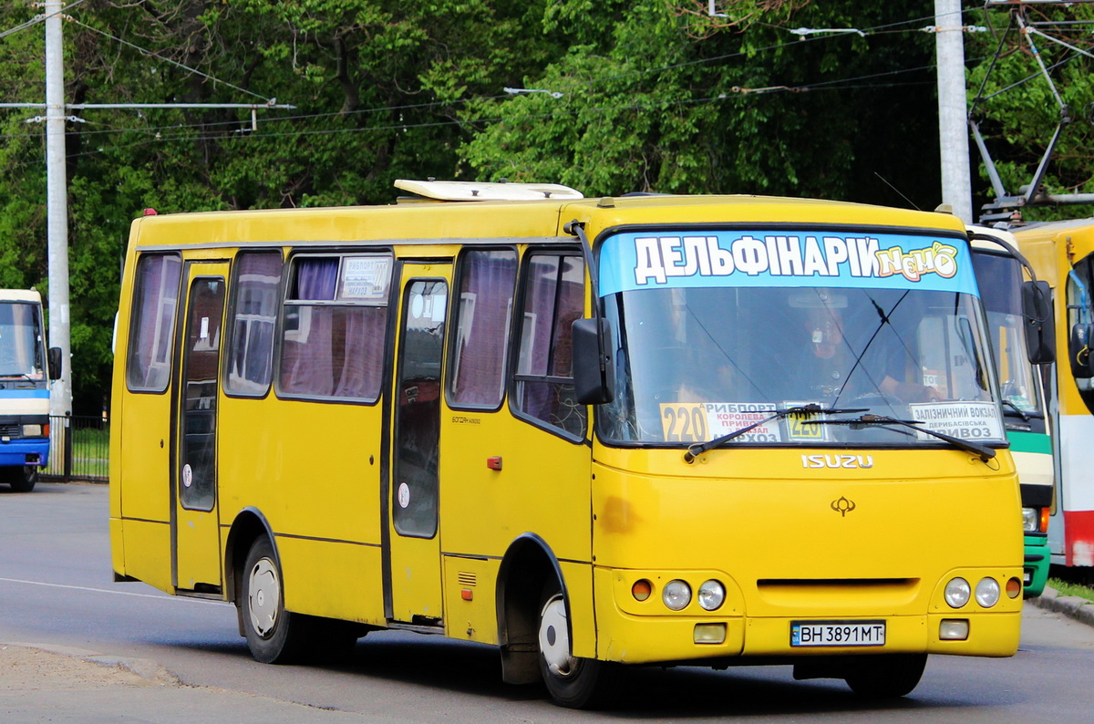 Одесская область, Богдан А09202 № BH 3891 MT