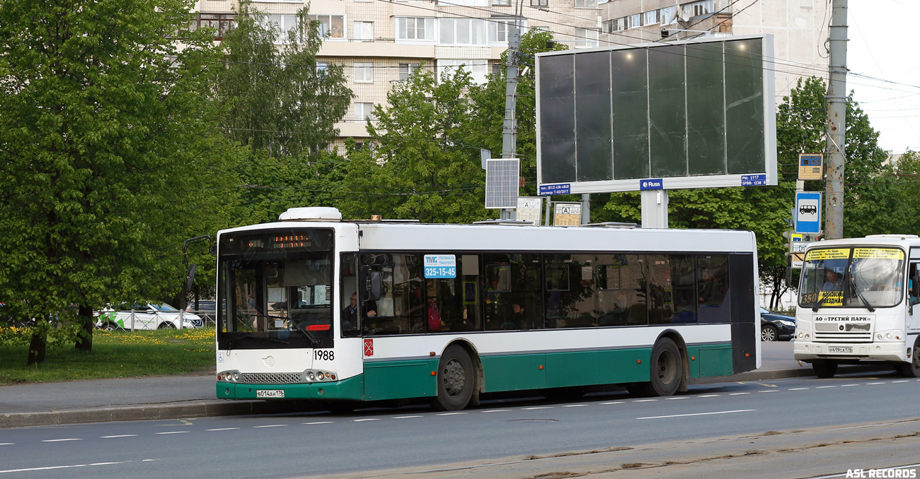 Санкт-Петербург, Волжанин-5270-20-06 "СитиРитм-12" № 1988