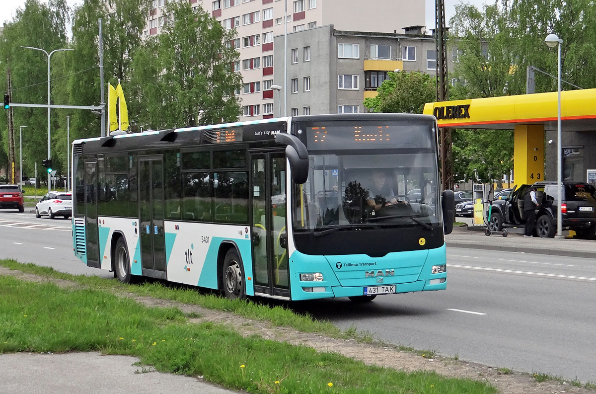 Эстония, MAN A78 Lion's City LE EL293 № 3431