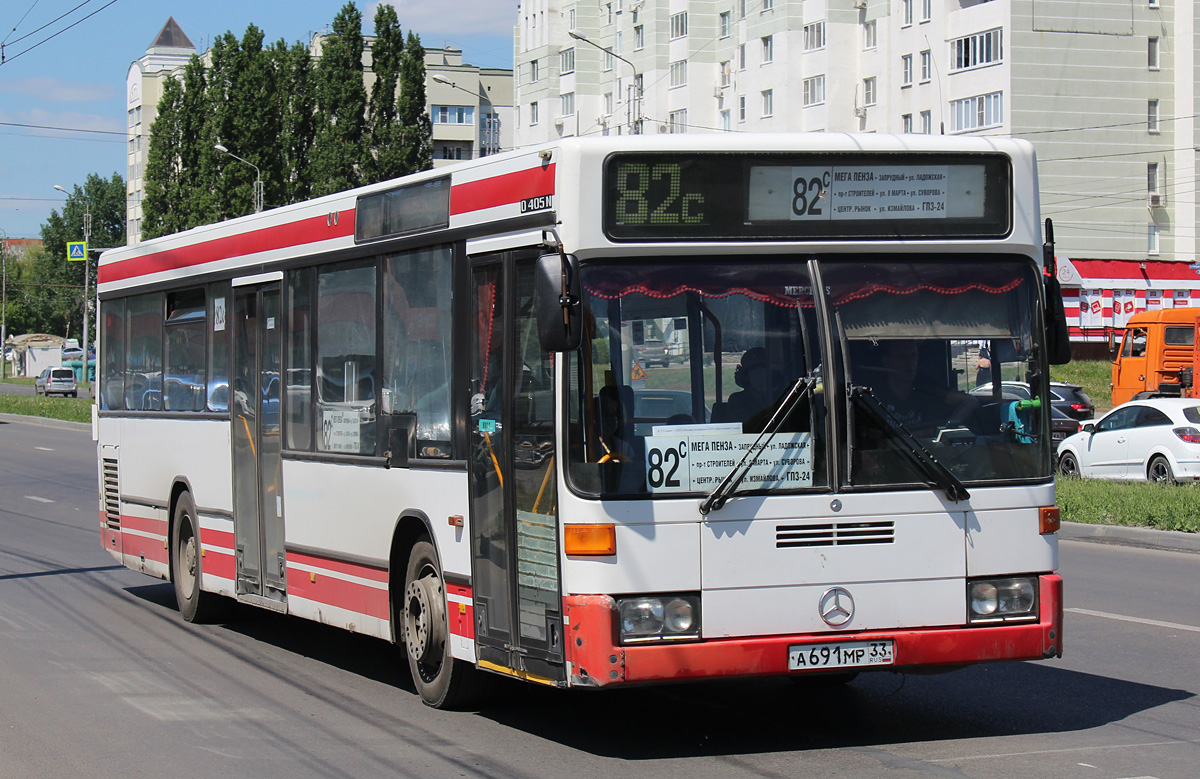 Пензенская область, Mercedes-Benz O405N2 № А 691 МР 33