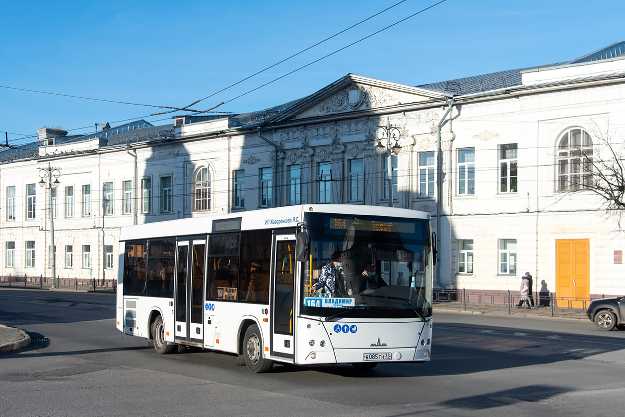 Vladimir region, MAZ-206.086 č. В 085 ТН 33