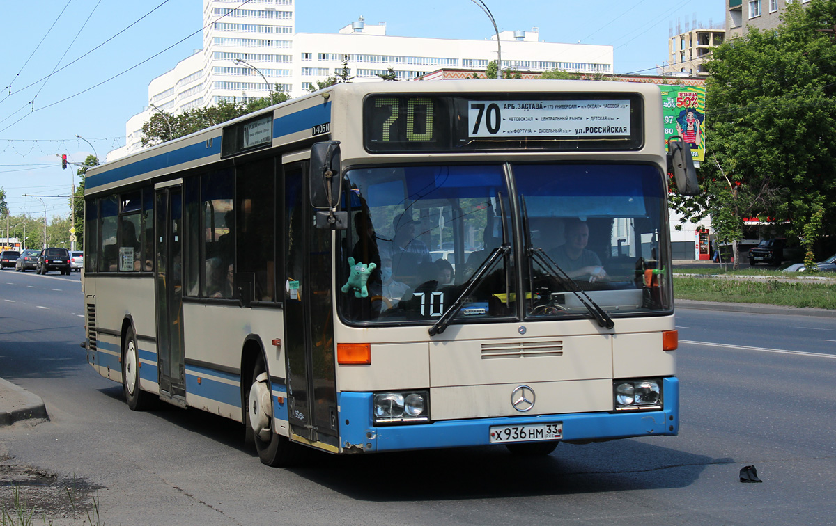 Penza region, Mercedes-Benz O405N2 # Х 936 НМ 33