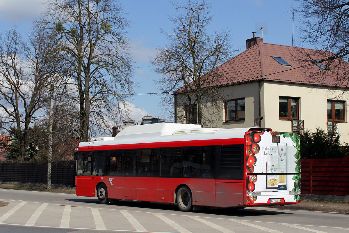 Литва, Solaris Urbino III 12 CNG № 796