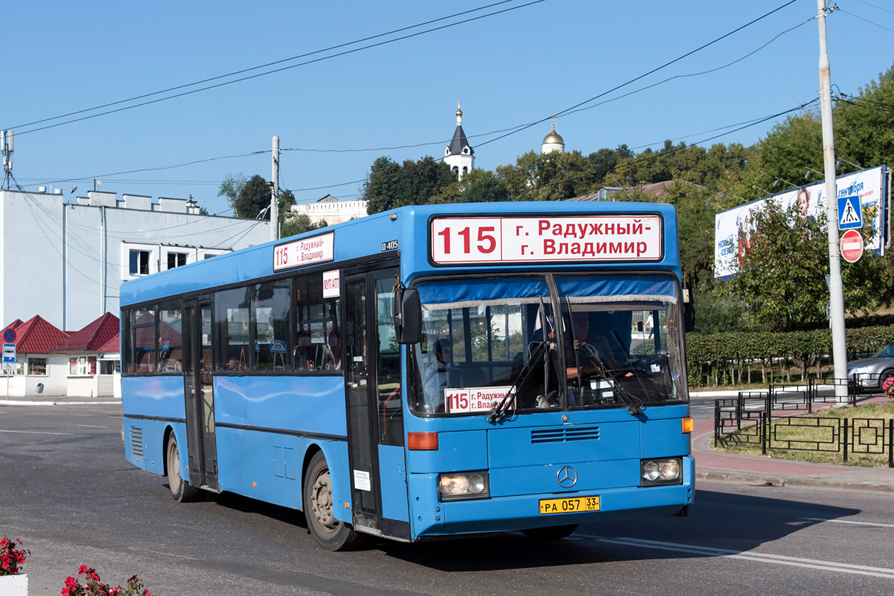 Владимирская область, Mercedes-Benz O405 № РА 057 33