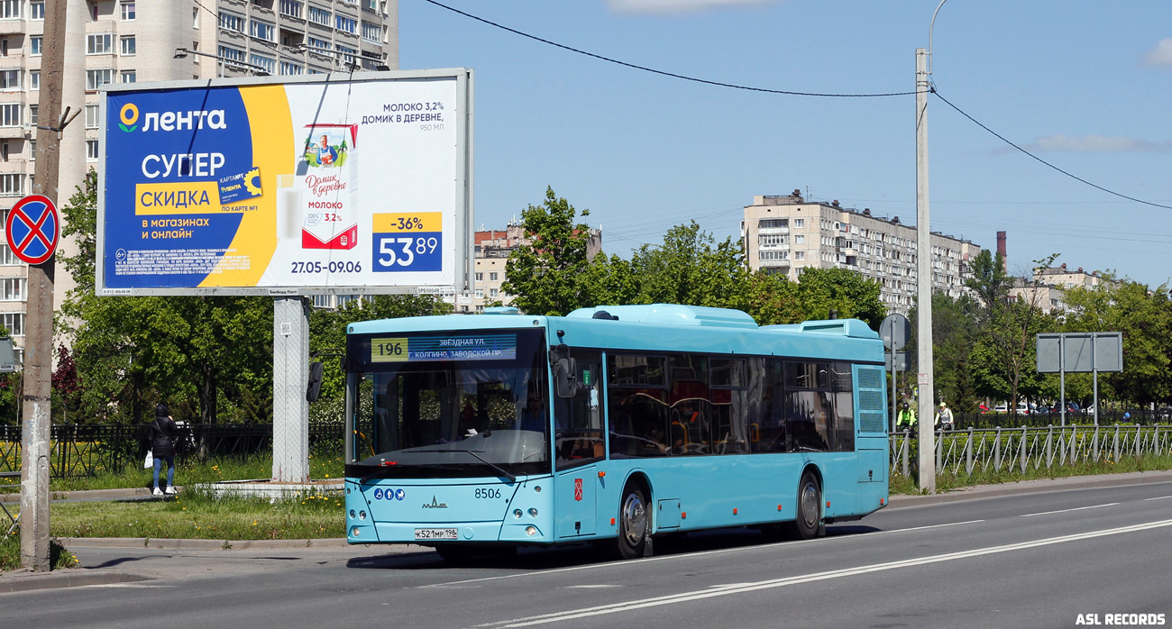 Санкт-Петербург, МАЗ-203.016 № 8506