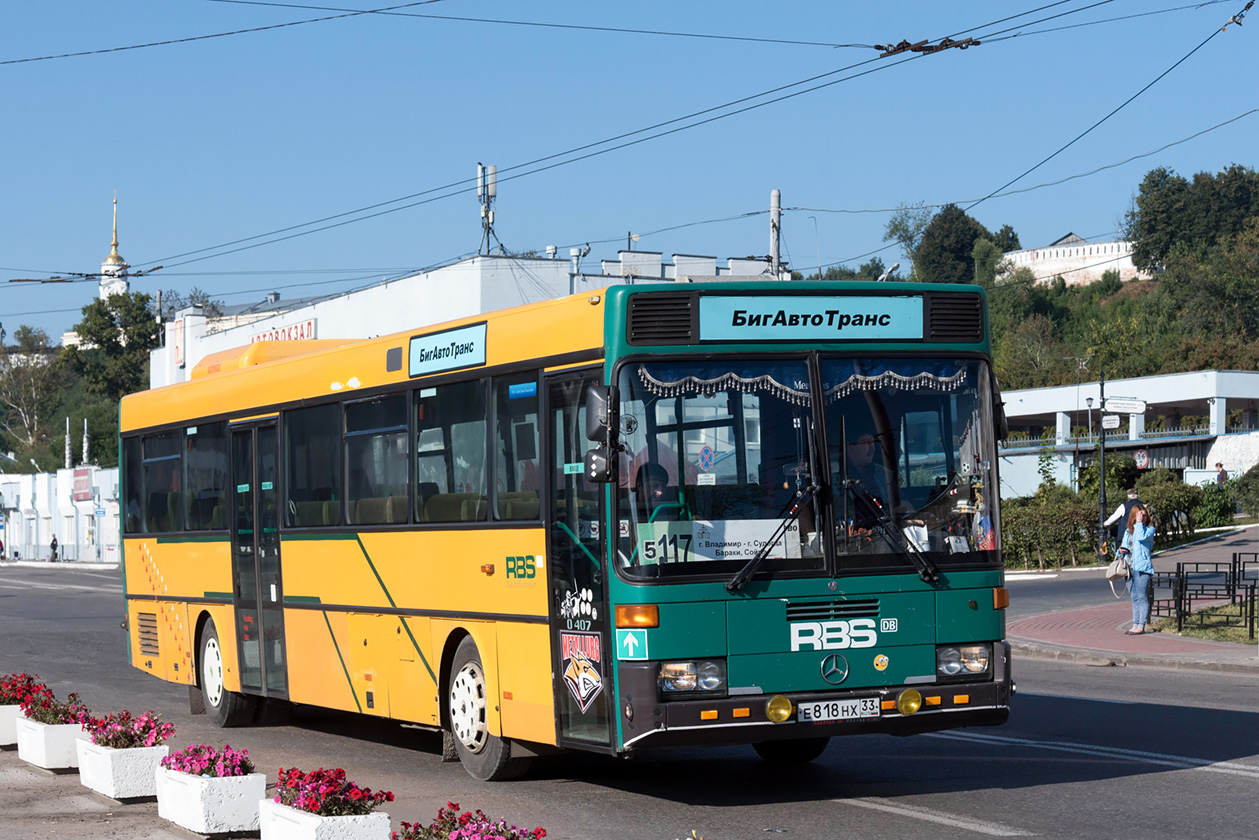 Владимирская область, Mercedes-Benz O407 № Е 818 НХ 33