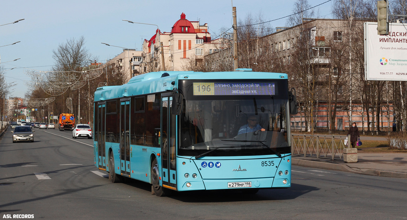 Санкт-Петербург, МАЗ-203.016 № 8535