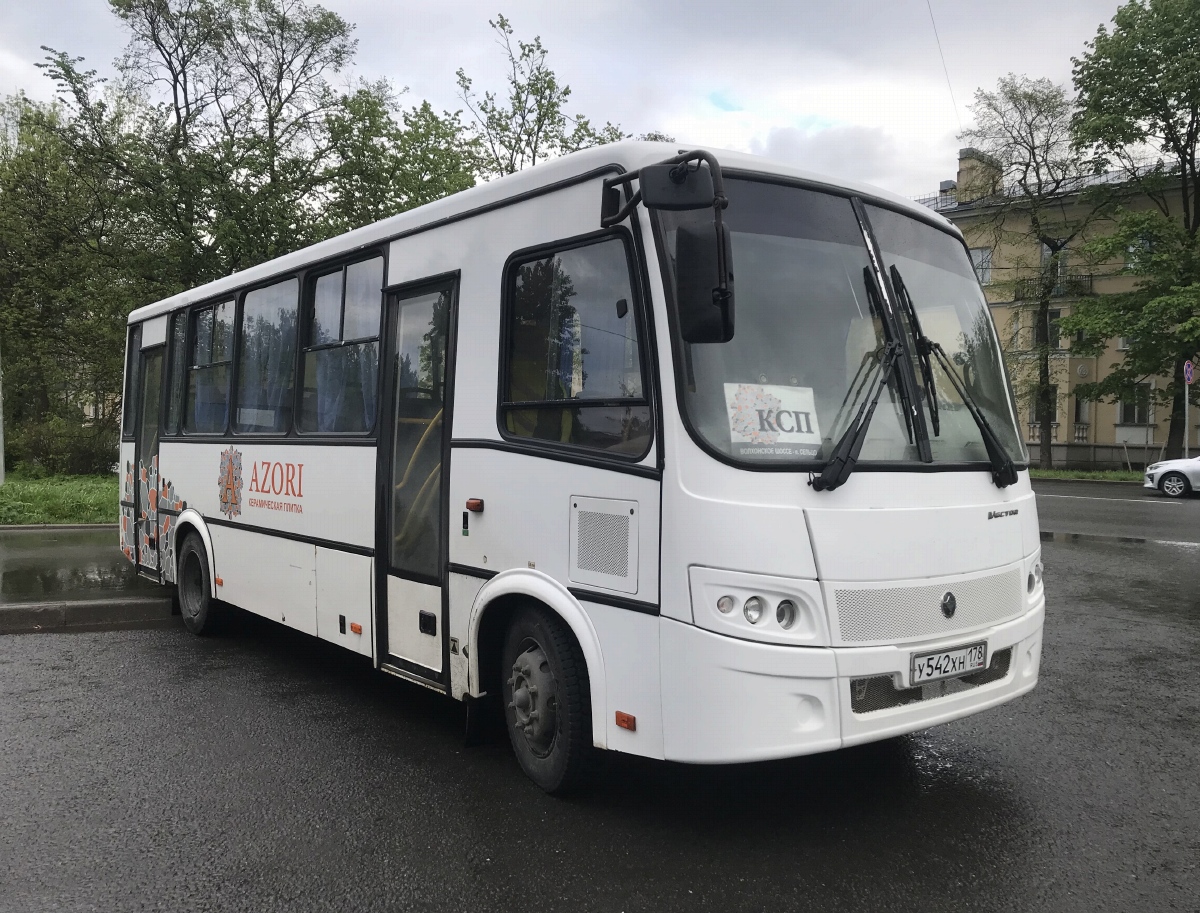 Санкт-Пецярбург, ПАЗ-320412-05 "Вектор" № У 542 ХН 178