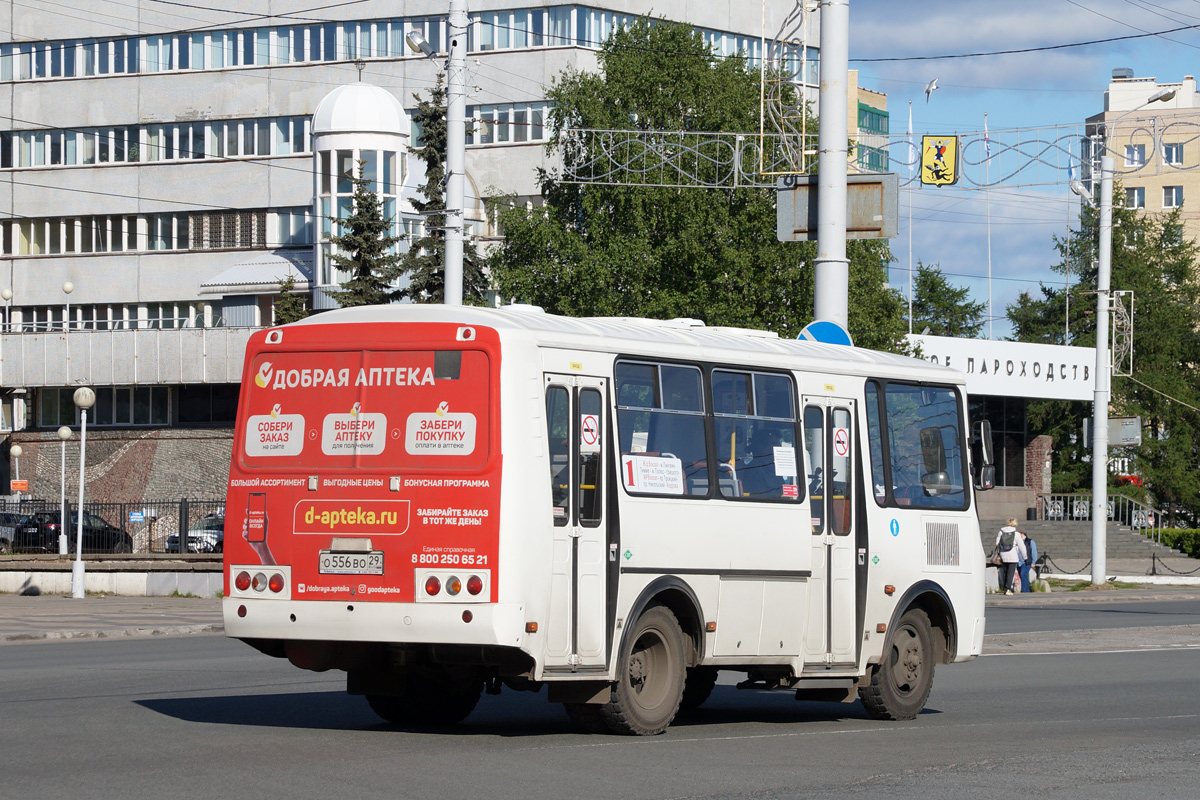 Архангельская область, ПАЗ-320540-22 № О 556 ВО 29