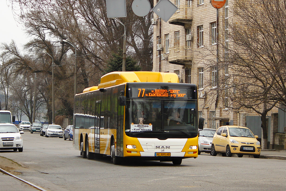 Днепропетровская область, MAN A26 Lion's City LL NL313-15 CNG № AE 3095 AB