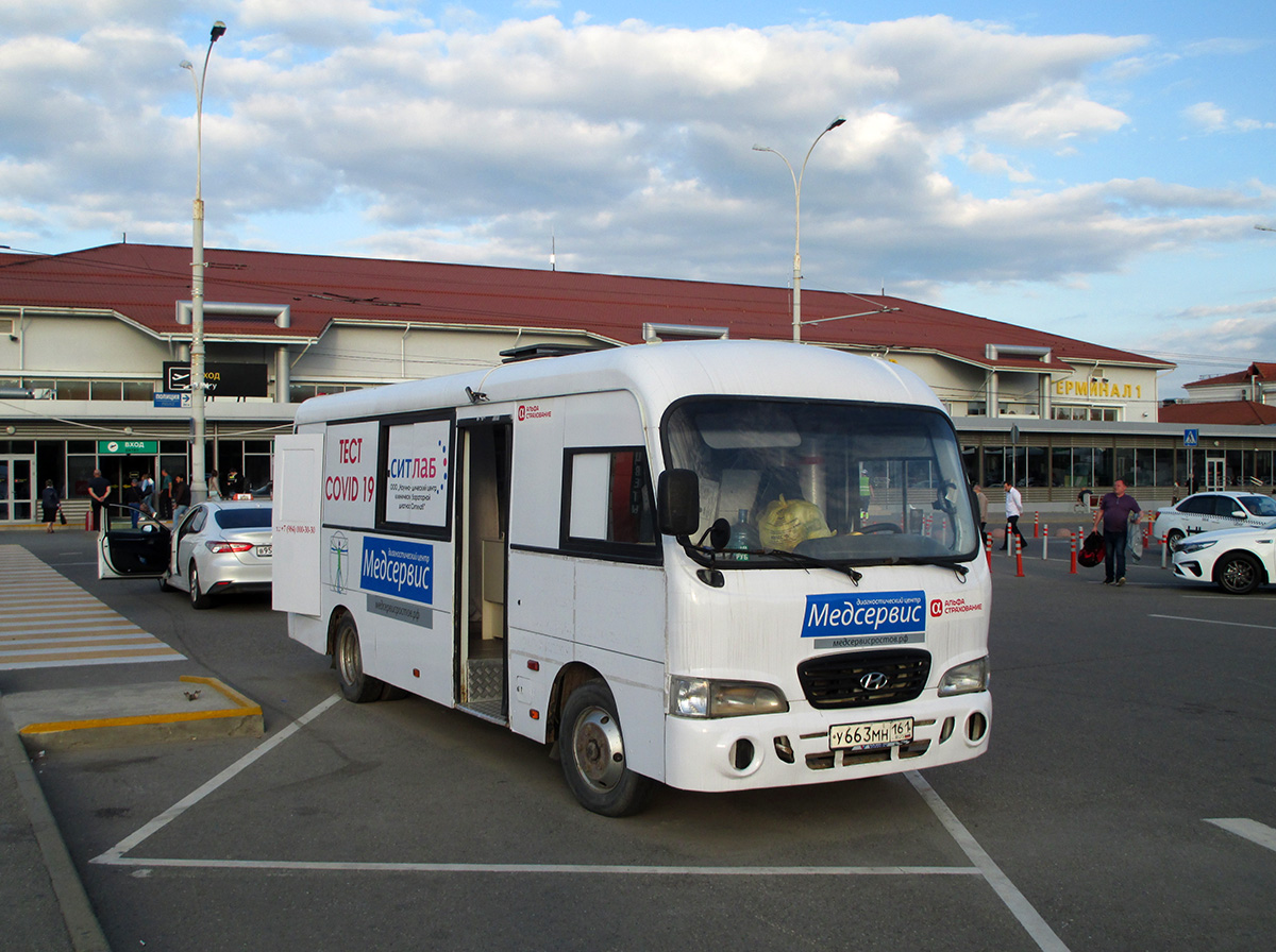 Ростовская область, Hyundai County LWB C09 (ТагАЗ) № У 663 МН 161