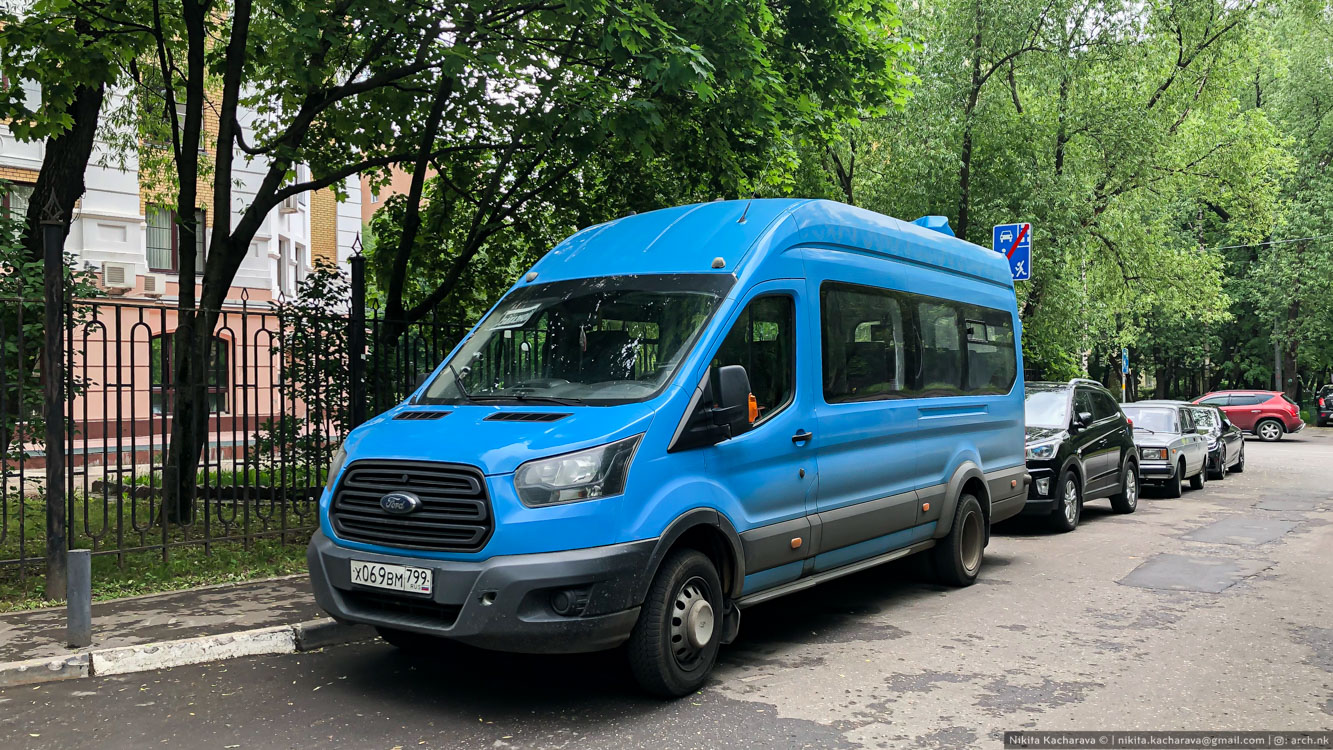 Москва, Ford Transit FBD [RUS] (Z6F.ESG.) № Х 069 ВМ 799