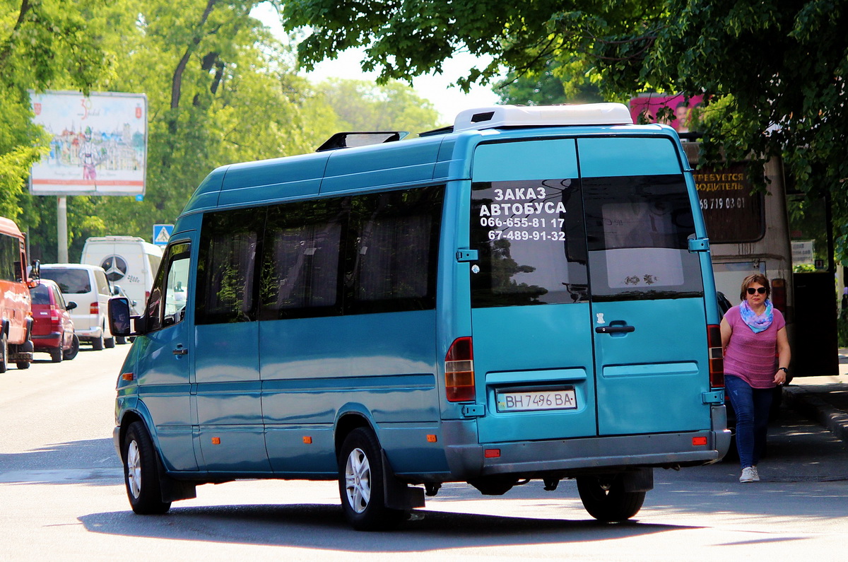 Одесская область, Mercedes-Benz Sprinter W903 313CDI № BH 7496 BA