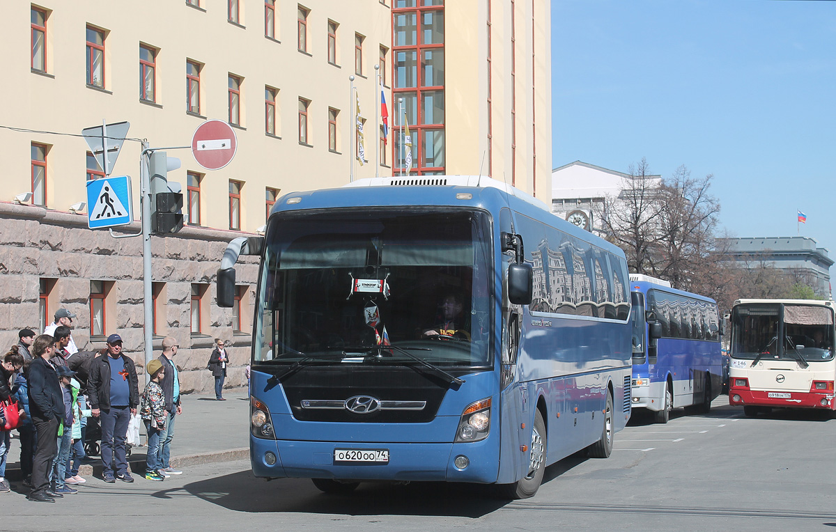 Челябинская область, Hyundai Universe Xpress Noble № О 620 ОО 74