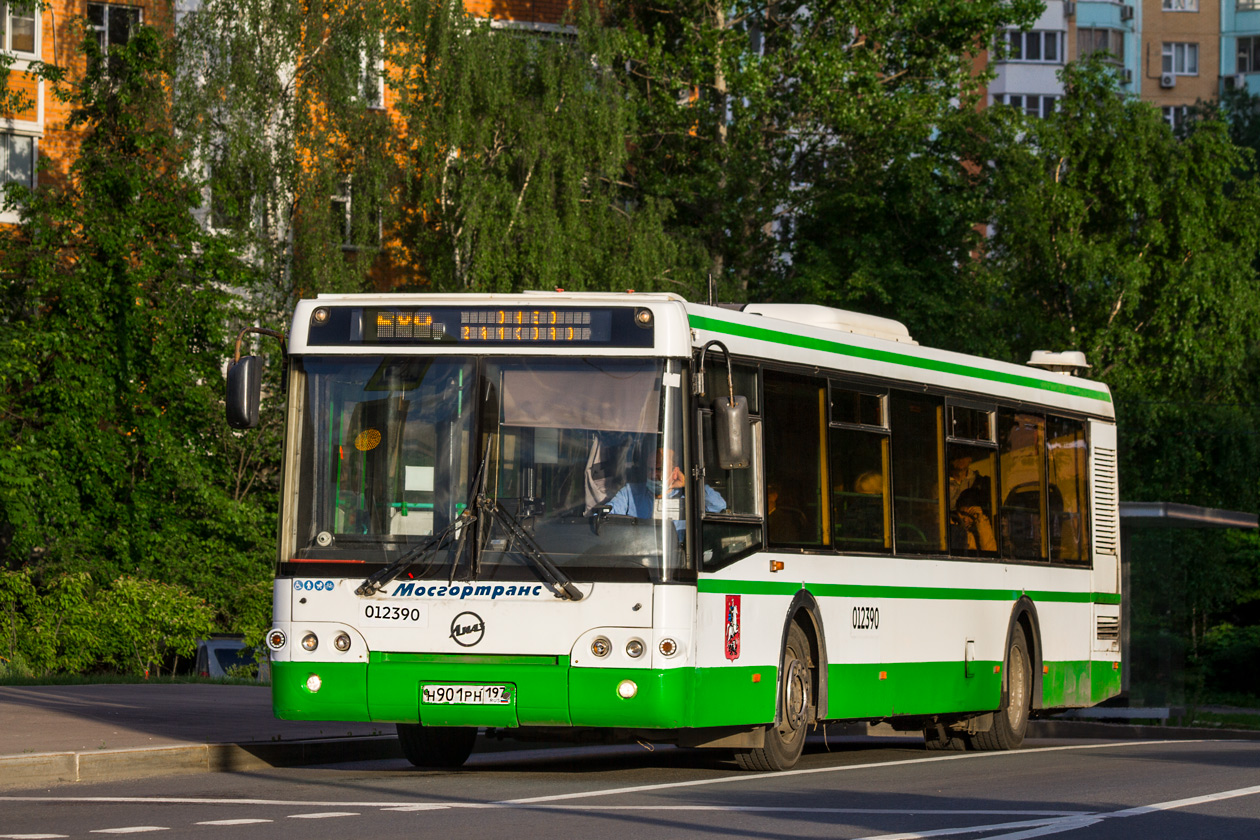 Москва, ЛиАЗ-5292.21 № 012390