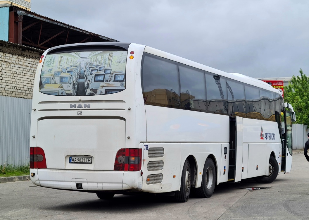 Киев, MAN R08 Lion's Coach L RHC444 L № 758