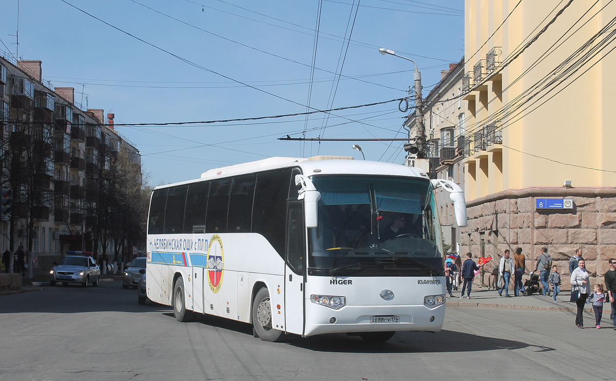 Челябинская область, Higer KLQ6119TQ № А 688 СХ 174