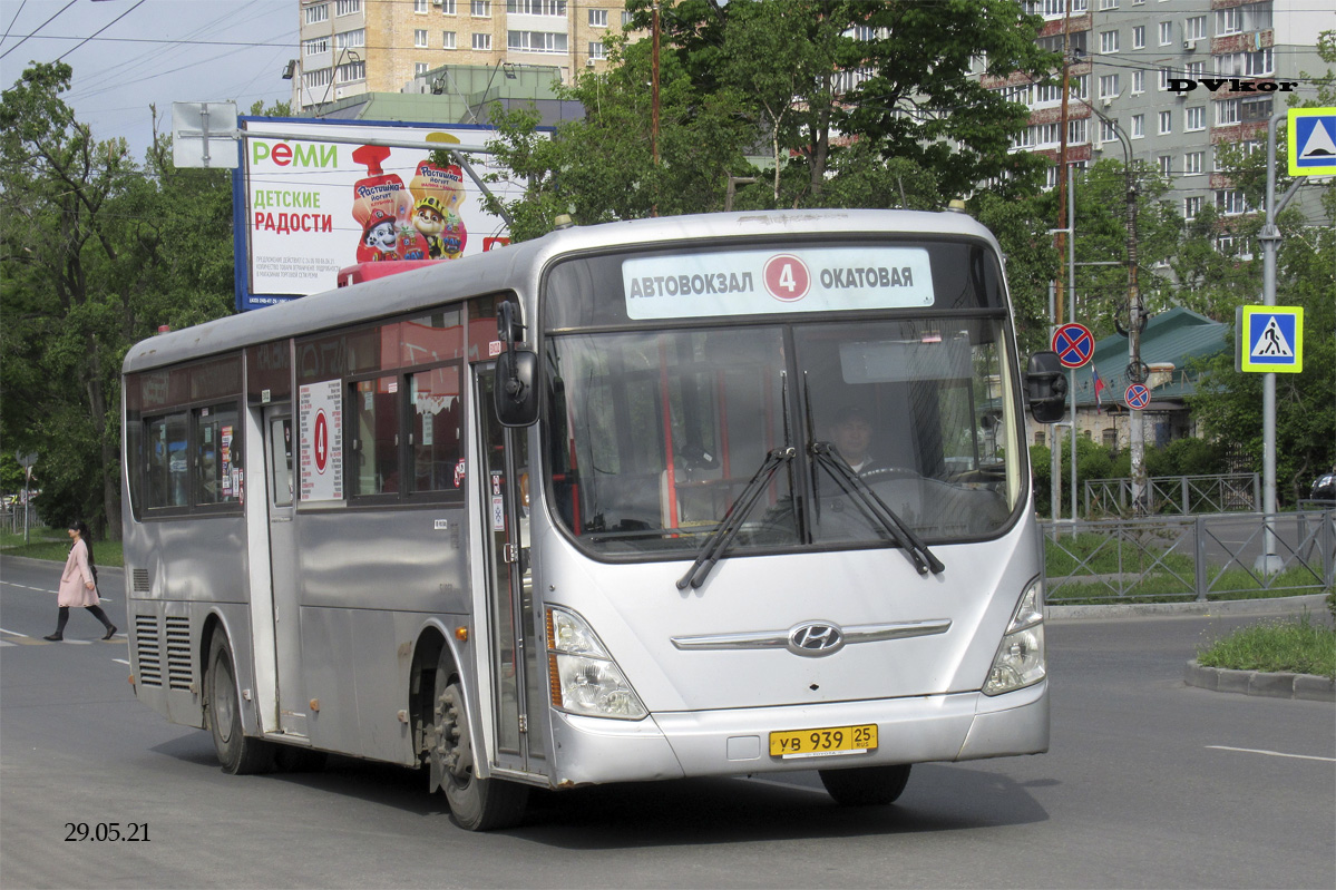 Приморский край, Hyundai New Super AeroCity 1F/L № УВ 939 25