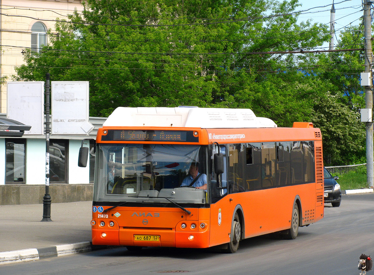 Нижегородская область, ЛиАЗ-5292.67 (CNG) № 21473