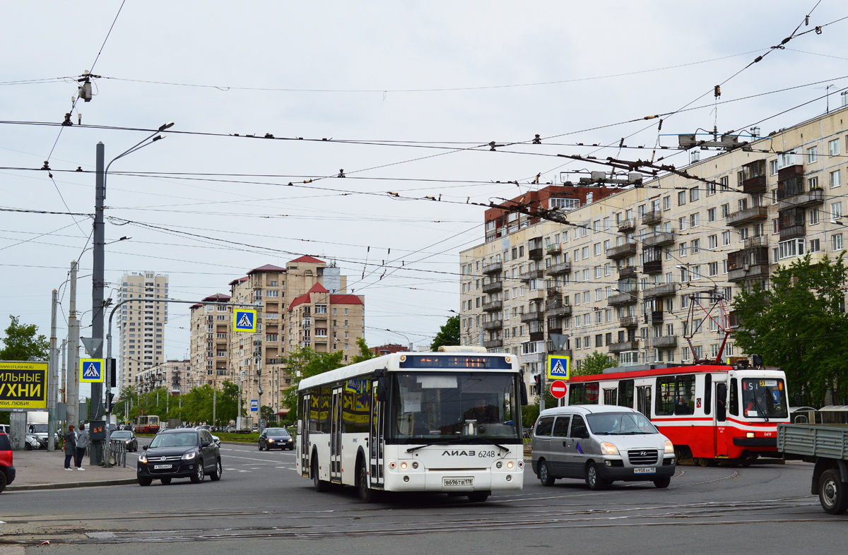 Санкт-Петербург, ЛиАЗ-5292.60 № 6248