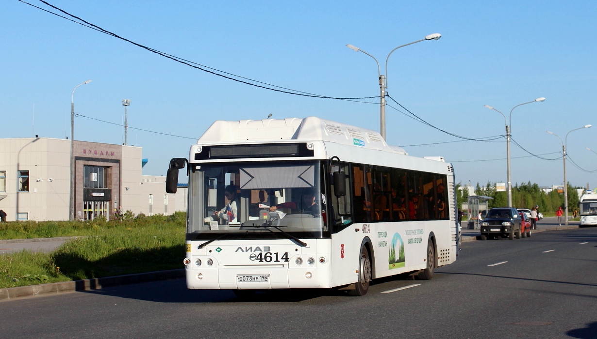 Санкт-Петербург, ЛиАЗ-5292.67 (CNG) № 4614