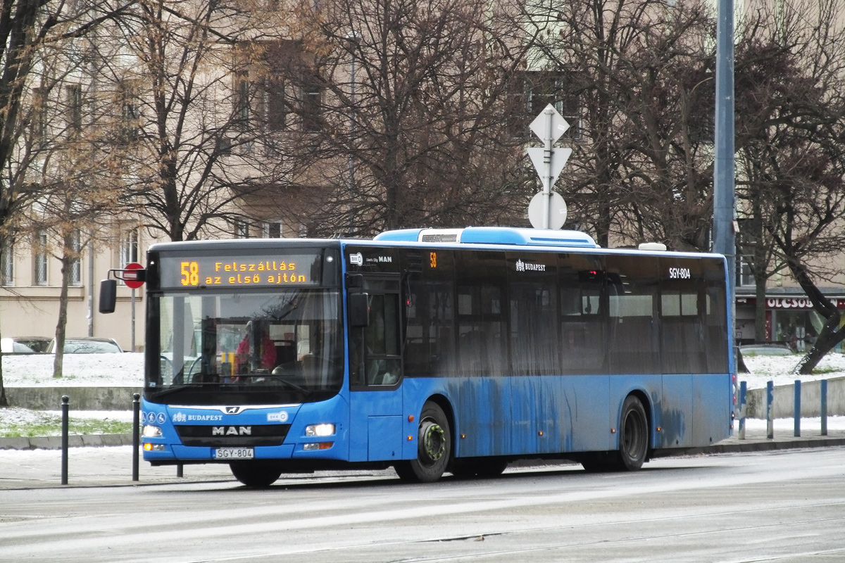 Венгрия, MAN A21 Lion's City NL283 № SGY-804