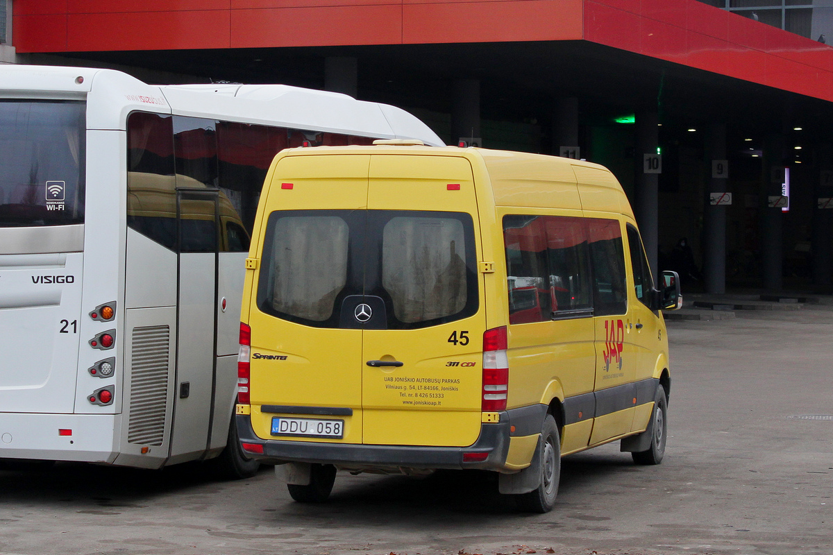 Litvánia, Mercedes-Benz Sprinter W906 311CDI sz.: 45