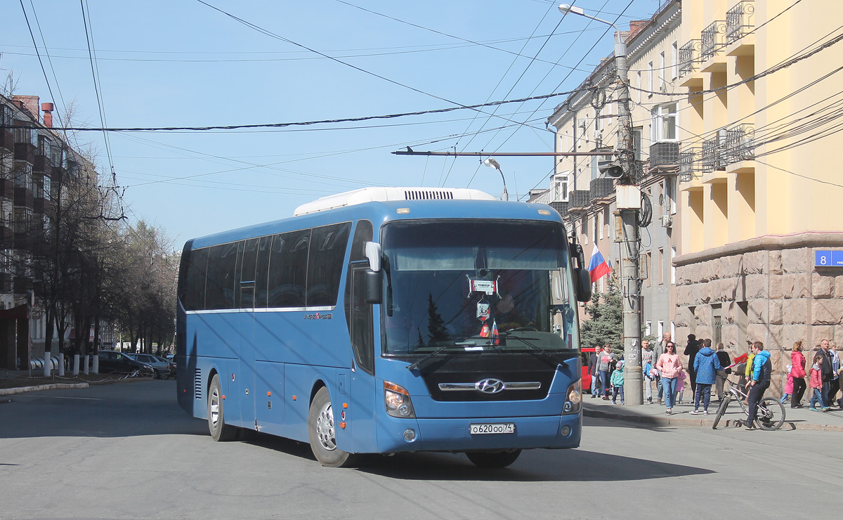 Челябинская область, Hyundai Universe Xpress Noble № О 620 ОО 74