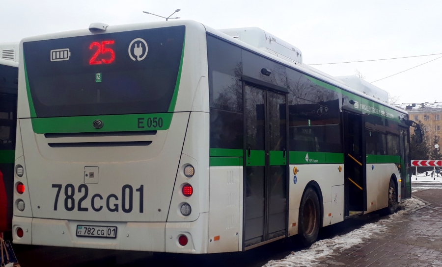 Астана, Yutong E12 (ZK6128BEVG) (СарыаркаАвтоПром) № E050