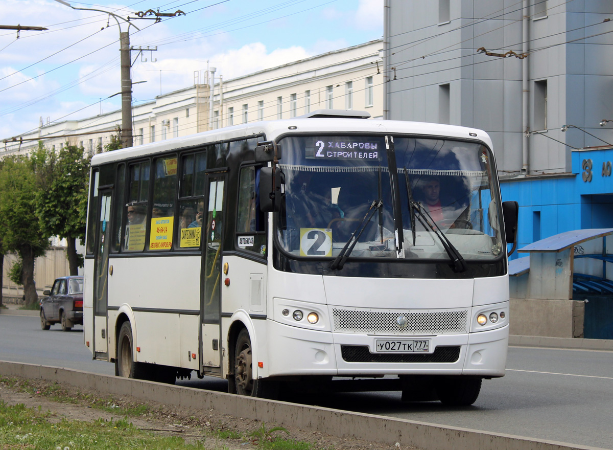 Кировская область, ПАЗ-320412-05 "Вектор" № У 027 ТК 777