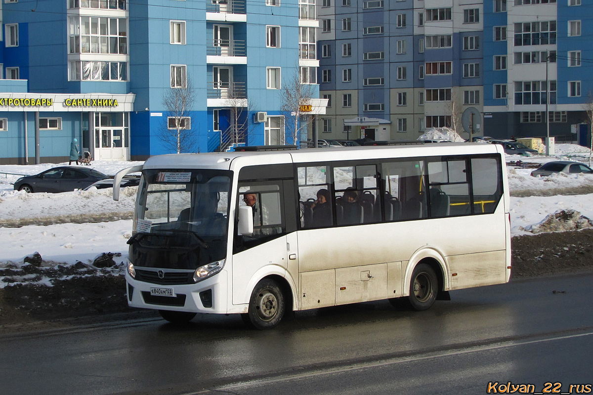 Алтайский край, ПАЗ-320435-04 "Vector Next" № А 840 АМ 122