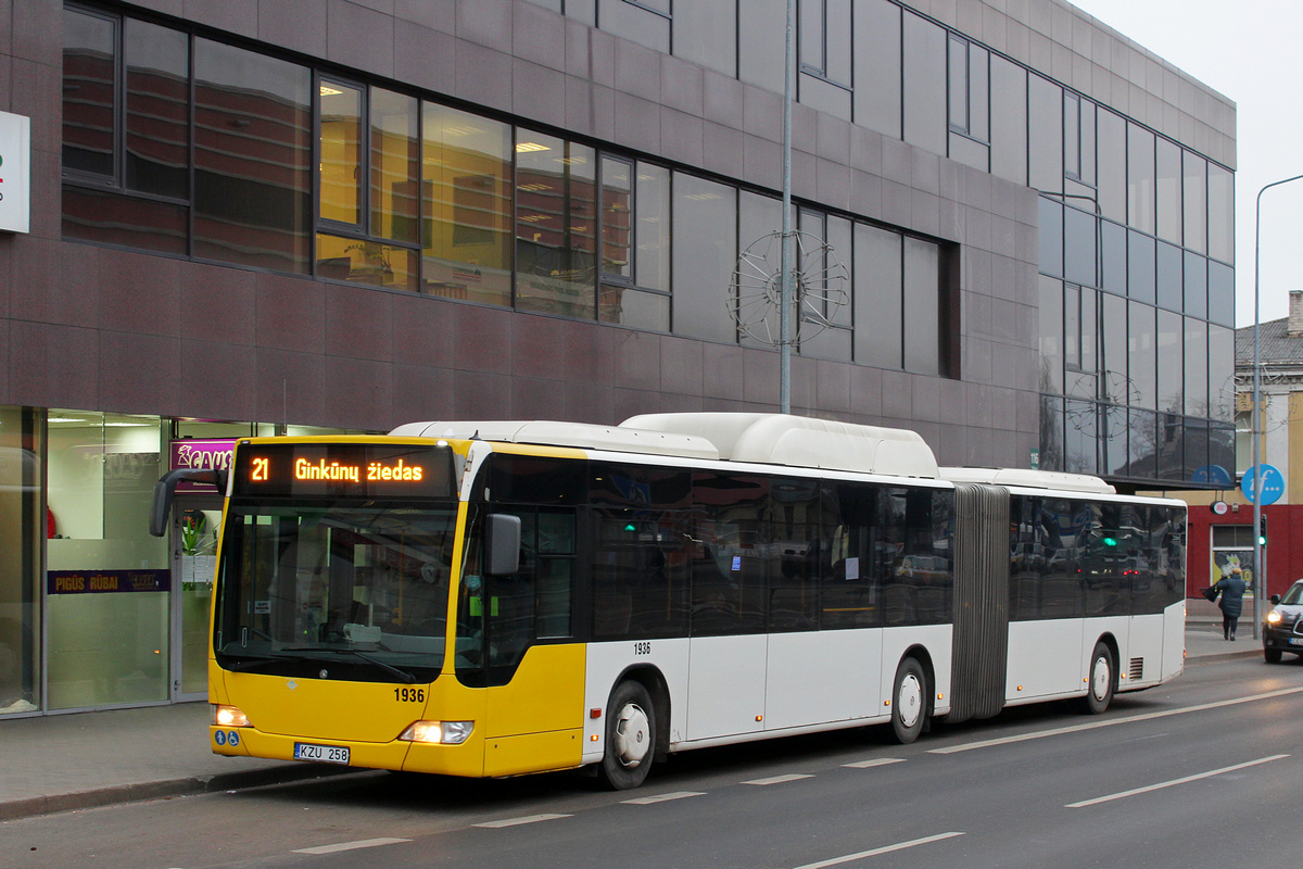 Литва, Mercedes-Benz O530G Citaro facelift G CNG № 1936
