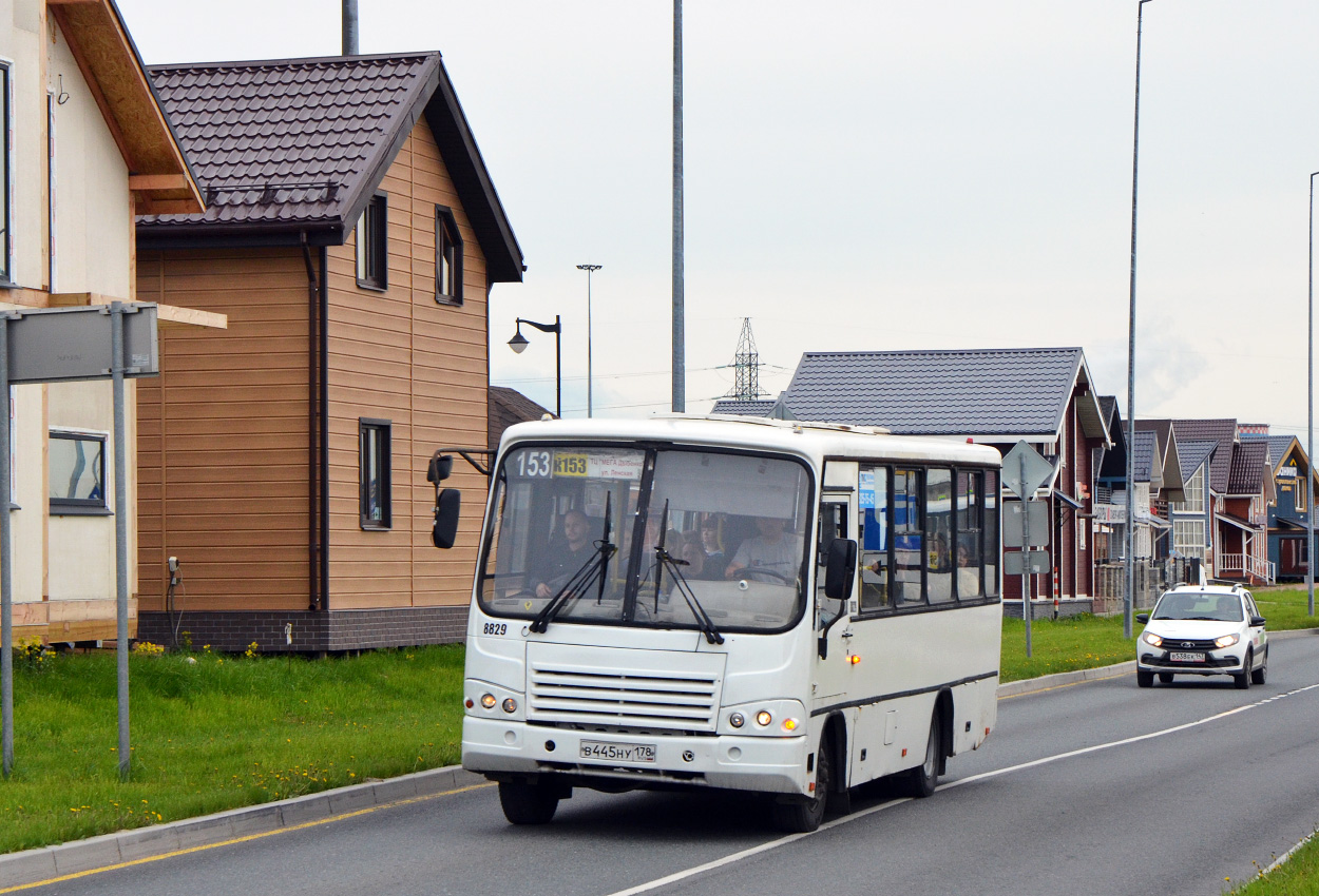 Санкт-Петербург, ПАЗ-320402-05 № 8829