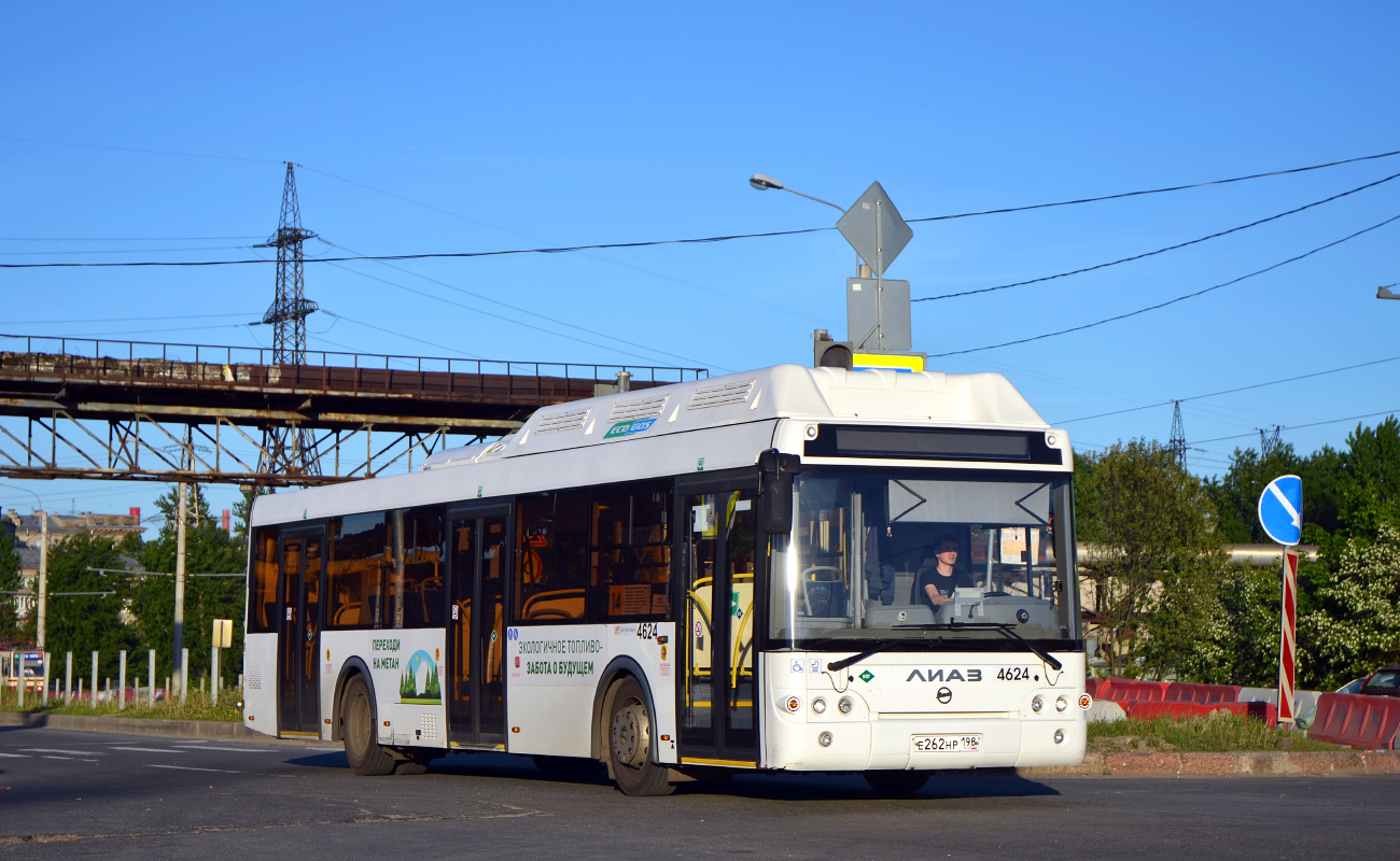 Санкт-Петербург, ЛиАЗ-5292.67 (CNG) № 4624