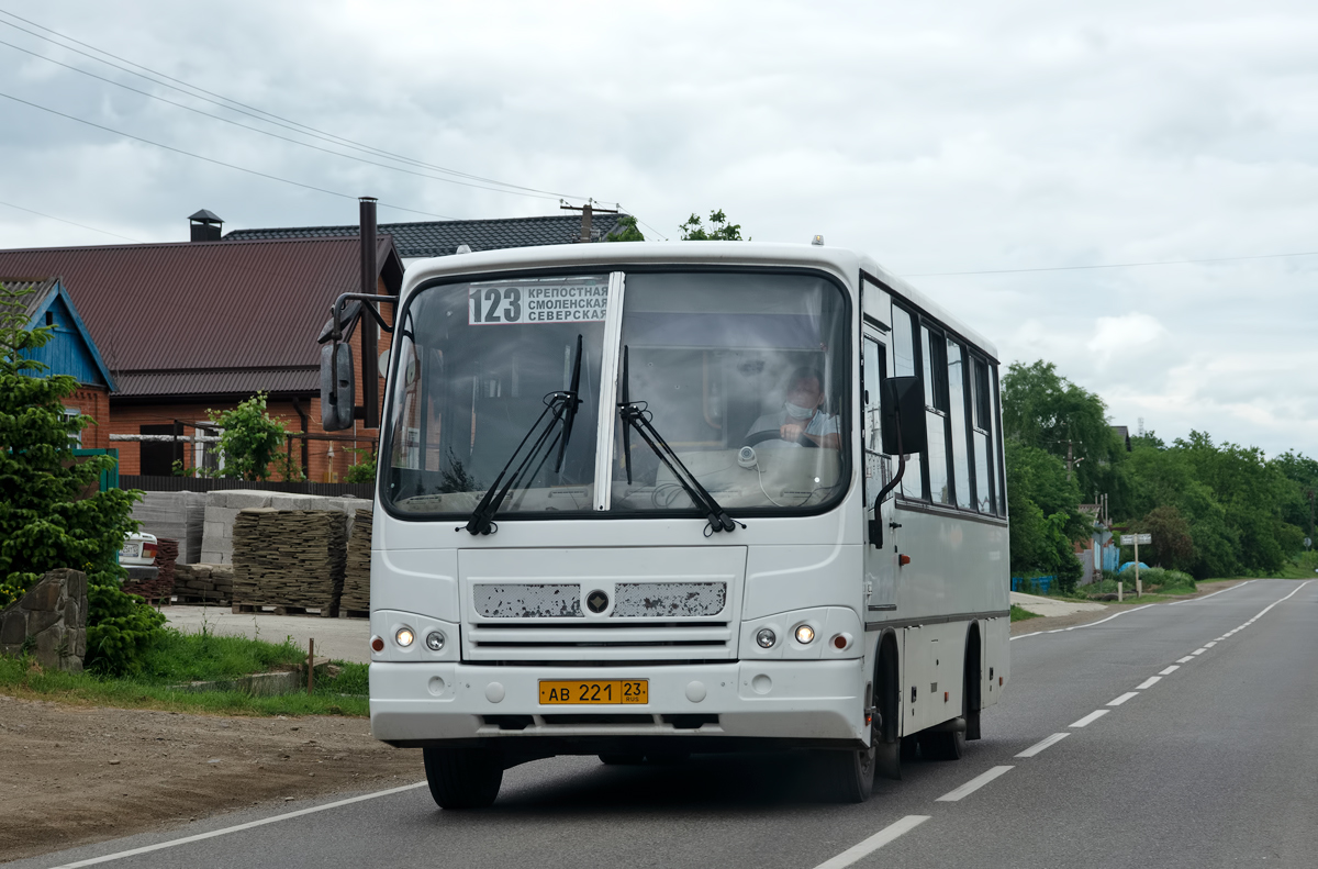 Краснодарский край, ПАЗ-320402-05 № АВ 221 23