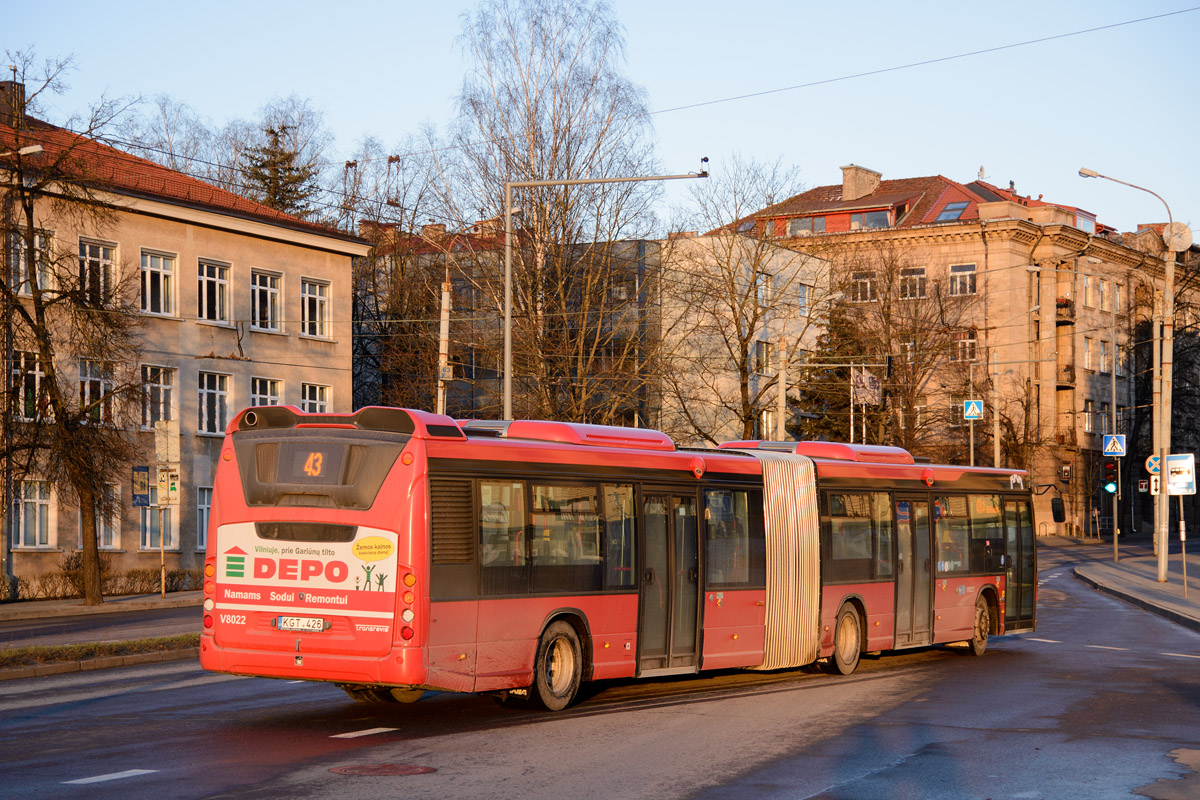 Литва, Scania Citywide LFA № V8022