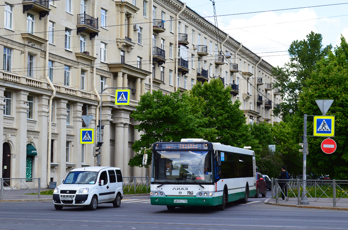 Санкт-Петербург, ЛиАЗ-5292.60 № 1961